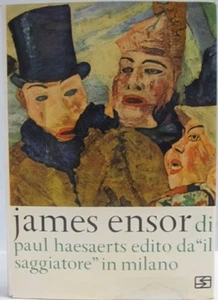 JAMES ENSOR LA VITA E L'OPERA PAUL HAESAERTS 1°EDIZIONE 1959 IL SAGGIATORE(XA777 - Picture 1 of 2