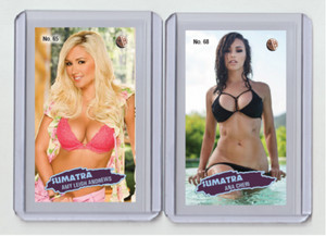 Ana Cheri rare MH Sumatra #'d 3/3 Tobacco card no. 68