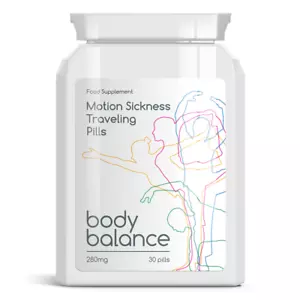 MOTION SICKNESS TRAVELLING CAPSULES By BODY BALANCE - Picture 1 of 2
