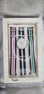 2 Chic Prepster Interchangeable Watches - Picture 1 of 5