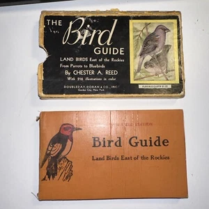 The BIRD GUIDE LAND BIRDS East of Rockies by Chester A Reed vintage 1909 - Picture 1 of 4