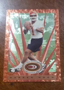 Tarjeta de fútbol americano Warren Moon 1999 Donruss QBC bronce #34 Kansas City Chiefs - Imagen 1 de 2