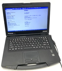 Panasonic Toughbook CF 54 i5-5300U 2.30GHz 8GB 256GB HDD No OS - Picture 1 of 9