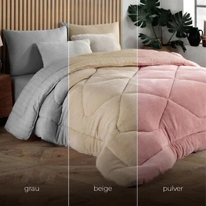 Steppbettdecke Decke Doppelseitiges Luxus Wellsoft atmungsaktive Bettdecke Wolle - Bild 1 von 75