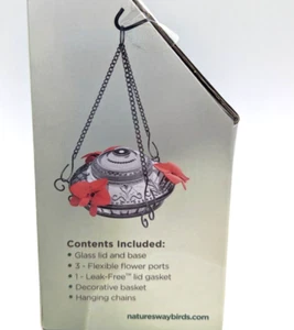 Wildwings Hummingbird feeder - Glass - Traditional Look - New - Picture 1 of 4