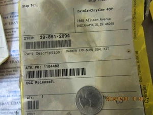 PARKER 1PM-6JRN SEAL KIT - Picture 1 of 2