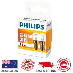 Philips T22 E14 Halogen 90Lm Clear 15W Oven Globe - 2 Pack - Picture 1 of 1