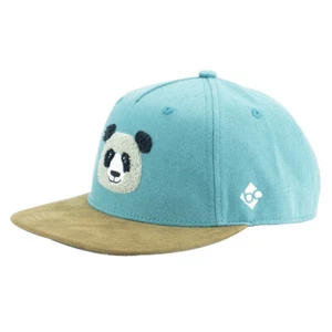 Bavarian Caps Panda Kids Snapback Cap Basecap Hat Embroidery Panda Footprints - Picture 1 of 12