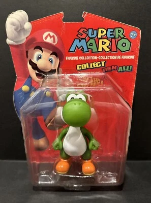 Super Mario Brothers Green Yoshi Figure 5” Official Nintendo Banpresto - Image 1 of 4