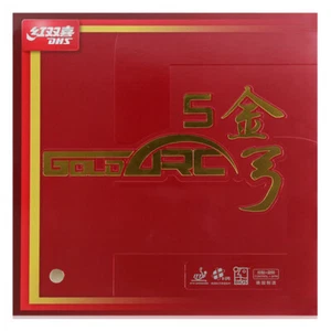 DHS Gold Arc 5 (Control + Spin) Tisch Tennis Gummi/Schwamm, neu, GBP - Bild 1 von 3
