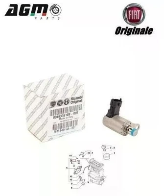 Regolatore pressione olio valvola originale fiat 500l 500x giulietta 46336109 - Immagine 1 di 4