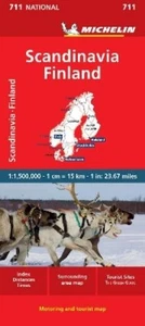 Michelin Scandinavia & Finland - Michelin National Map 711 (Map) - Imagen 1 de 1