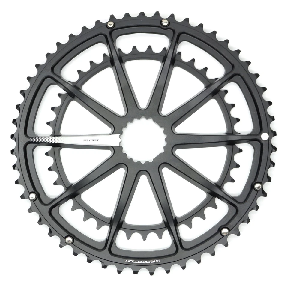 Cannondale SpideRing SL 10 Arm Road Chainring Standard 53/39T - KP244 - Image 1 of 4