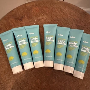 7 Bliss Zitrone & Salbei Körperbutter Maximale Feuchtigkeit Creme 1 oz 30 ml - Bild 1 von 4