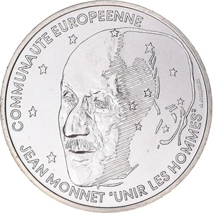 Monnaie, France, Jean Monet, 100 Francs, 1992, Monnaie de Paris, ESSAI, FDC - Picture 1 of 2