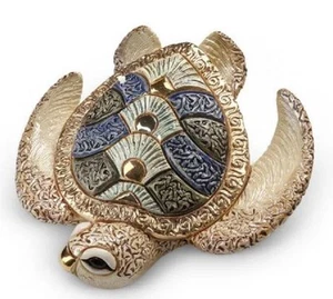 Sea Turtle Artesania Rinconada 2020 Figurine F231 De Rosa - Picture 1 of 1