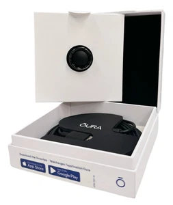 Oura Ring Gen 3 Heritage Schwarz Größe 10 Smart Ring Neu Open Box Alles Zubehör - Bild 1 von 7