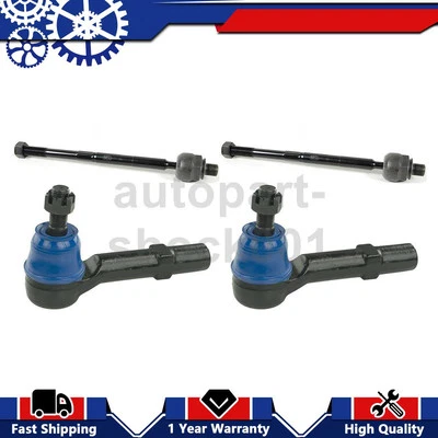 Extremos de barra de amarre interior delantero Mevotech para Chevrolet Traverse 2009 2010 2011 Foto 1 de 4