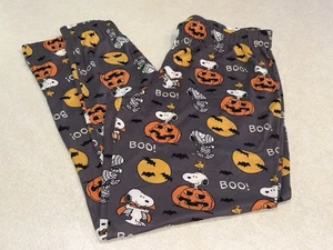 Berkshire Munki Women’s Pajama Lounge Pants Peanuts Snoopy Halloween Large NWT - Picture 1 of 5