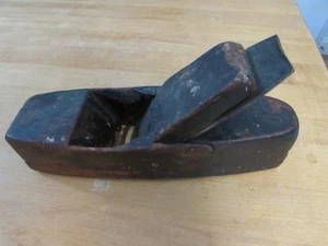 Avión de madera Chelsea antiguo/vintage/con hoja curva - Imagen 1 de 4