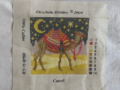 ELIZABETH BRADLEY NEEDLEPOINT/ TAPESTRY MINI CANVAS & CHART -CAMEL - Image 1 of 4