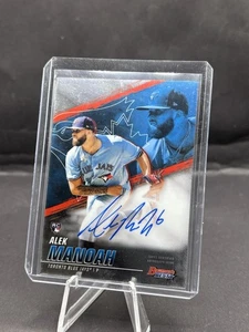 2021 Bowman’s Best Alek Manoah RC Auto Blue Jays Best Of 2021 Auto Rookie Card - Bild 1 von 2