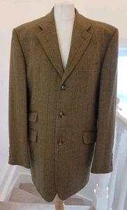 Brook Taverner Saxony Supreme  Jacket Size 40 Excellent Condition Brown B284 - Picture 1 of 16