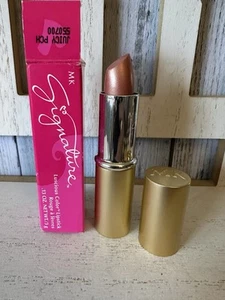 Mary Kay Signature Luscious Color Lipstick Juicy Peach Full Size New In Box - Picture 1 of 4