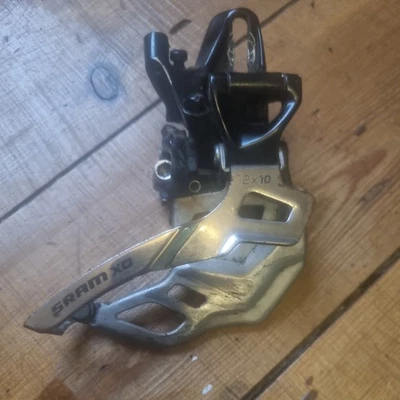 SRAM X0 Front Mech Derailleur for 2 x 10 Speed MTB, direct mount - Image 1 of 4