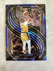 Bronny James Jr. 2024-25 Select Premier Level Prizm #179 RC Lakers Rookie - Bild 1 von 6