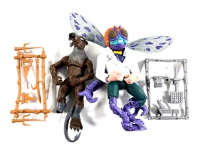 Lot (X2) TMNT Baxter Stockman Splinter Super 7 loose Action Figure - Picture 1 of 16