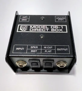 Pro Co Model DB-1 Passive Direct Box Made in USA Vintage - Picture 1 of 5