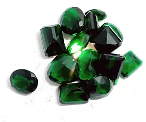 Halloween Angebot 100 Karat grüner Moldavit Posten Mix Form zertifiziert Edelstein ONX - Bild 1 von 7