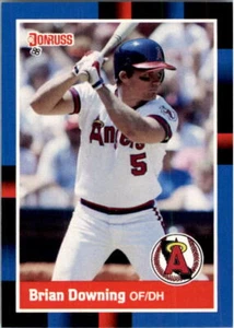 1988 Brian Downing Donruss Baseballkarte #258 - Bild 1 von 2