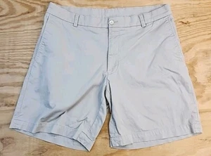 Southern Tide Beige Cotton Blend Shorts Mens 34 Distressed - Picture 1 of 10