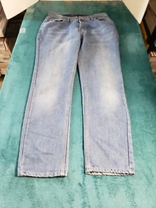 Nautica Jeans Size 20 Youth Boys Blue Stretch Pants Mid Rise Baggy Straight - Picture 1 of 13
