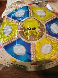 Set/2 ANOGRAMM 677 SCHWEBERSCHEIBE 36" - 3 FUSS Alien Design wirft es, rollt es, hüpft es - Bild 1 von 3