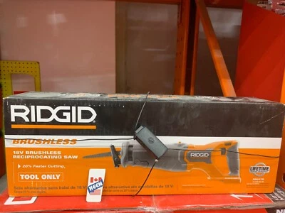 RIDGID CANADA 18V Brushless Cordless Reciprocating Saw (BARE TOOL) - Image 1 of 4
