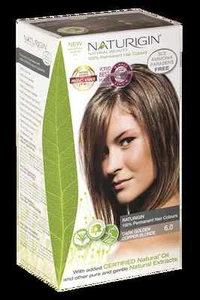 NATURIGIN Organic Permanent Hair Colour+12Natura oil Dark GoldenCopper Blonde6.0 - Picture 1 of 1