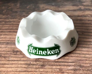 NOS Vintage Pre 1975 Opalex Heineken Bier Aschenbecher Made In France ~ nie benutzt - Bild 1 von 7