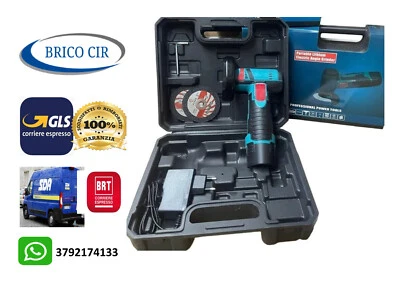MINI FLEX SMERIGLIATRICE A BATTERIA PORTATILE LITIO 12V 76MM 19500RPM