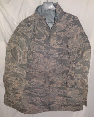 USAF APECS ABU Mens Medium Long GORE-TEX Parka Jacket With Hood Size M - Image 1 of 3