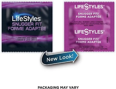 Lifestyles SNUGGER FIT SMALL Condoms - Value Packs ~ Save $$$ - Image 1 of 4
