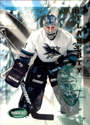 1995-96 Parkhurst International #189 Wade Flaherty SAN JOSE SHARKS - Image 1 of 2