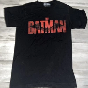 The Batman DC Comics Adult Men's Black/Red Short Sleeve T-Shirt - Picture 1 of 1