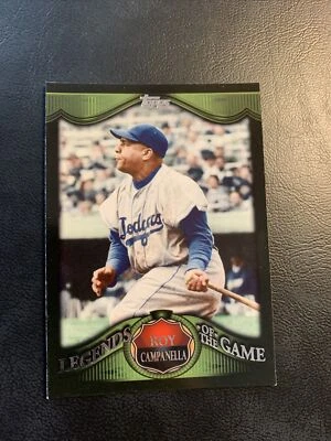 #LG16 Roy Campanella￼   2009 Legends of the game￼,￼Topps￼ Cb32 16 Roy Campanella - Image 1 of 2