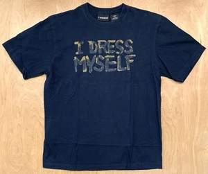 I Dress Myself Funny Humor T-shirt Size Medium Blue Cotton - Picture 1 of 6