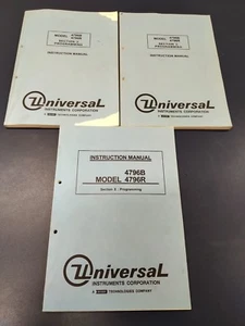 Universal Instruments HSP 4795B And 4796R Section 2 Programming 46791501 - Picture 1 of 2
