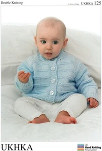 Double Knitting Pattern: Cardigans - UKHKA125 - Picture 1 of 3
