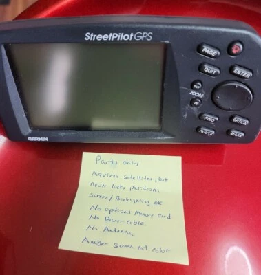 Garmin StreetPilot GPS (solo piezas) ¡Ver descripción! ¡Solo el primer pedido recibe caja original! Foto 1 de 4